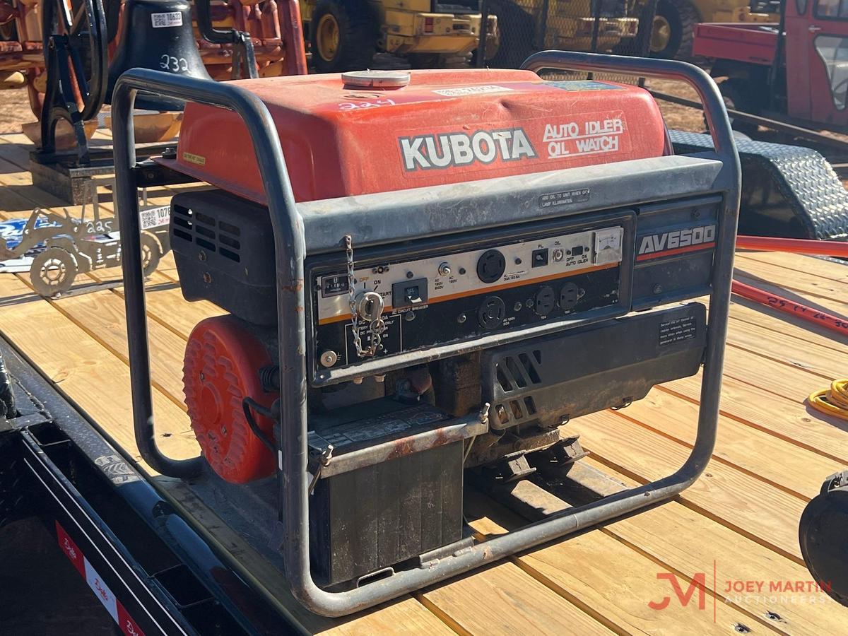 KUBOTA...AV6500 PORTABLE GENERATOR