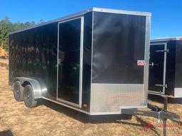 2022 7' X 16' COVERED WAGON ENCLOSED TRAILER