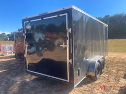 2022 7' X 16' COVERED WAGON ENCLOSED TRAILER