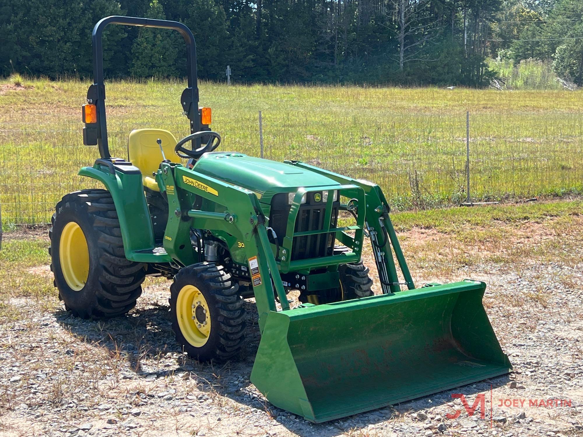 2016 JOHN DEERE 3032E UTILITY TRACTOR