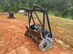 FAE 48" HYDRAULIC MULCHING HEAD SKID STEER ATTACHMENT