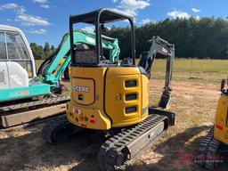 2017 JOHN DEERE 35G MINI EXCAVATOR