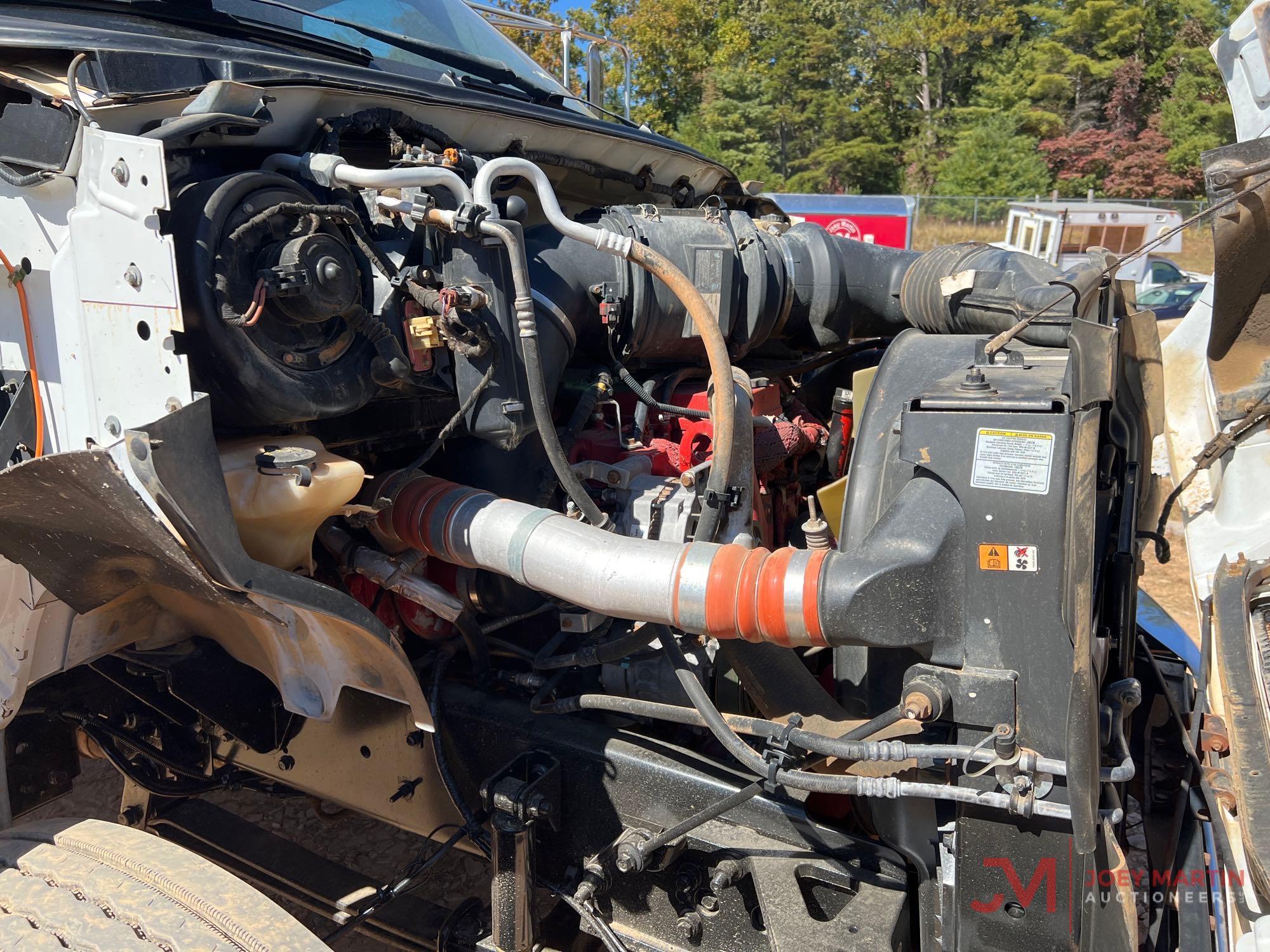 2008 FORD F-650 XL SUPER DUTY FLATBED TRUCK