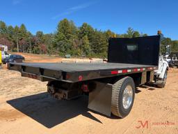 2008 FORD F-650 XL SUPER DUTY FLATBED TRUCK