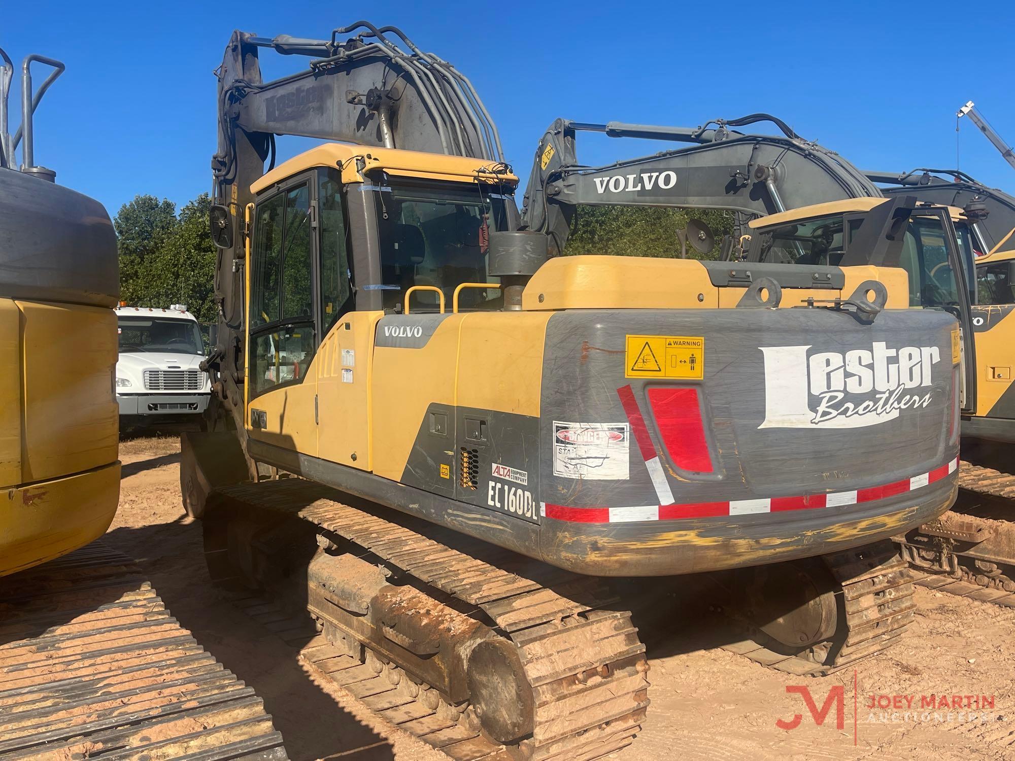 2013 VOLVO EC160DL HYDRAULIC EXCAVATOR