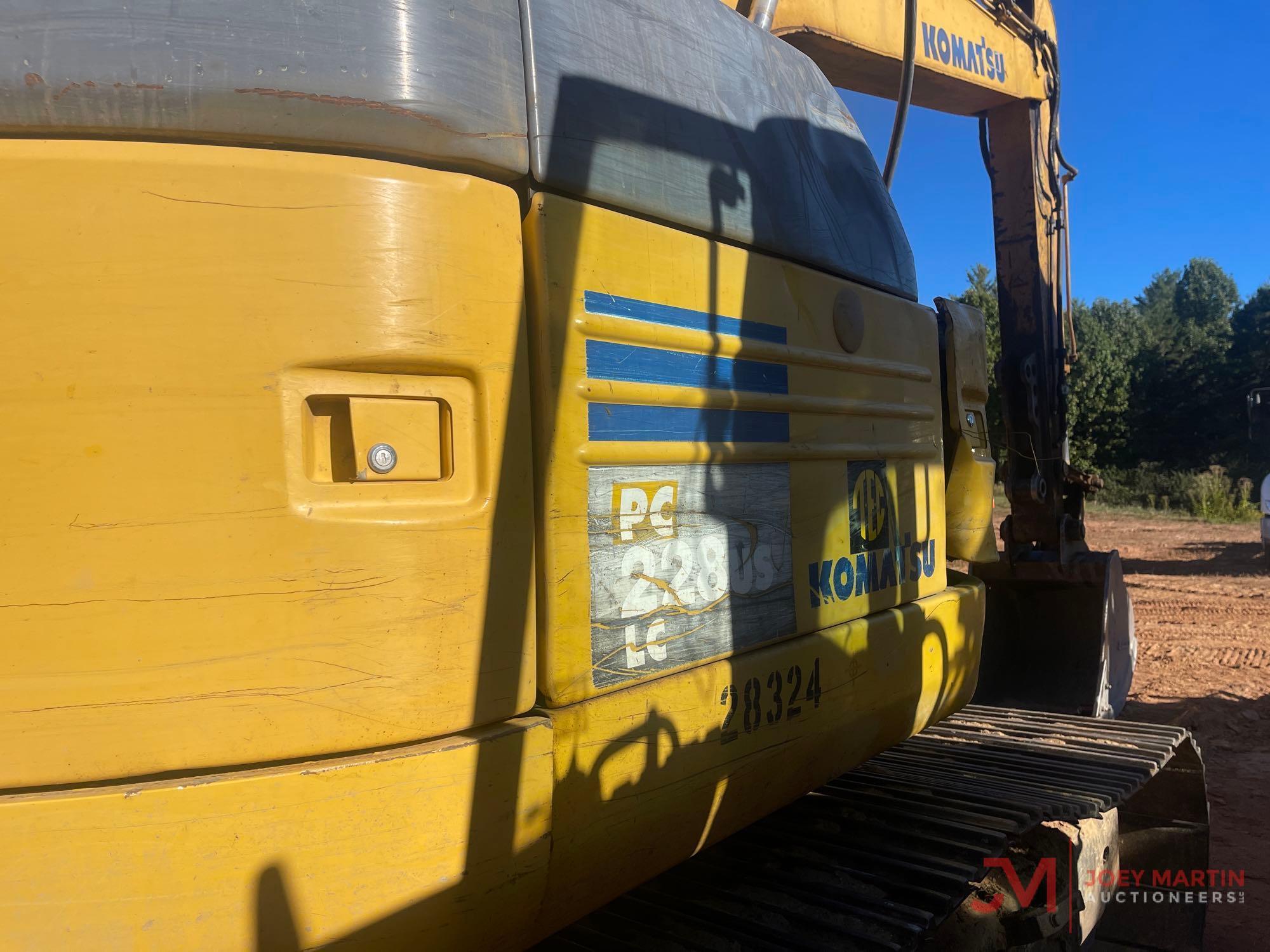 2008 KOMATSU...PC228USLC-3EO HYDRAULIC EXCAVATOR