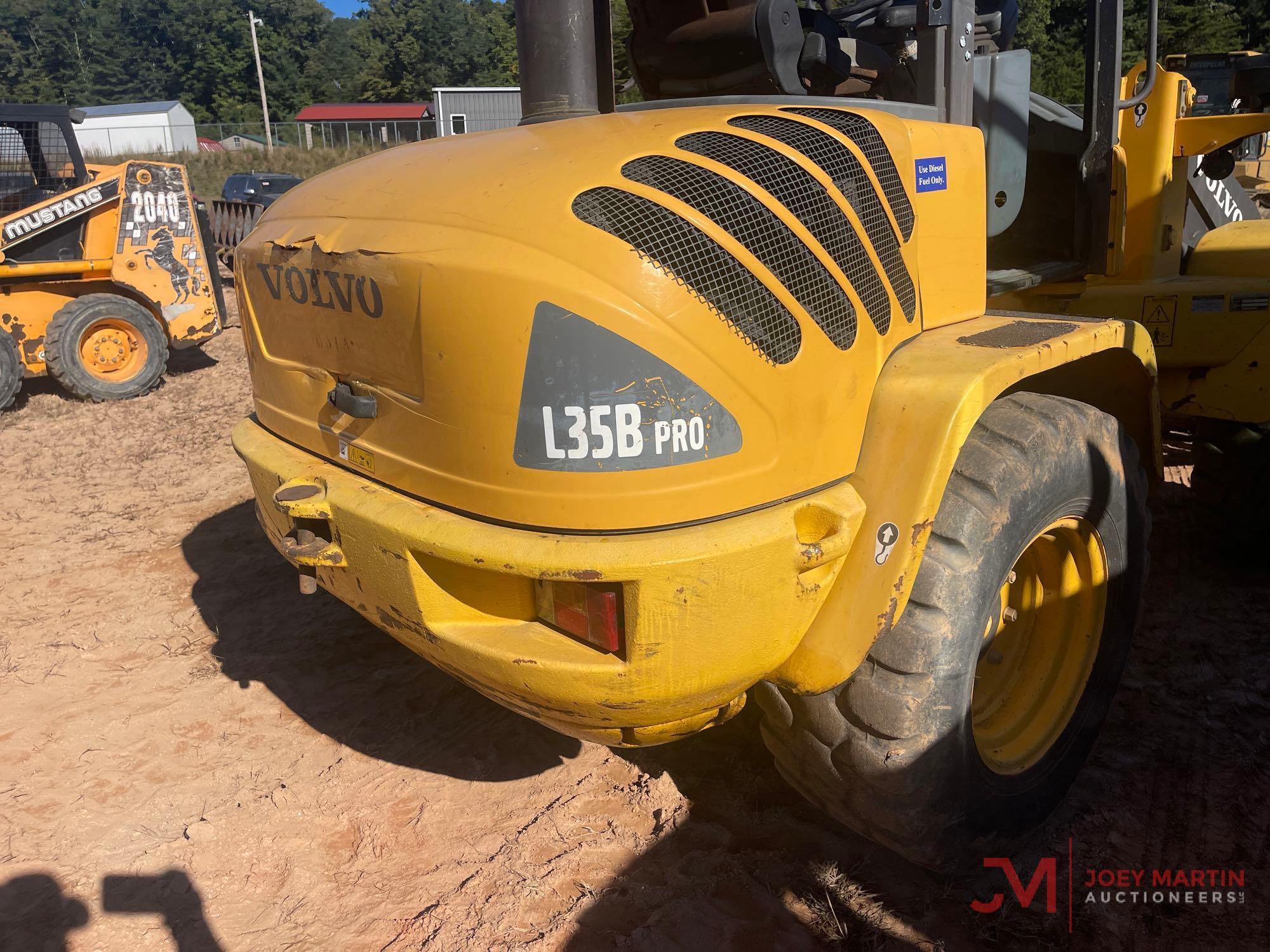 2011 VOLVO L35B PRO RUBBER TIRE LOADER