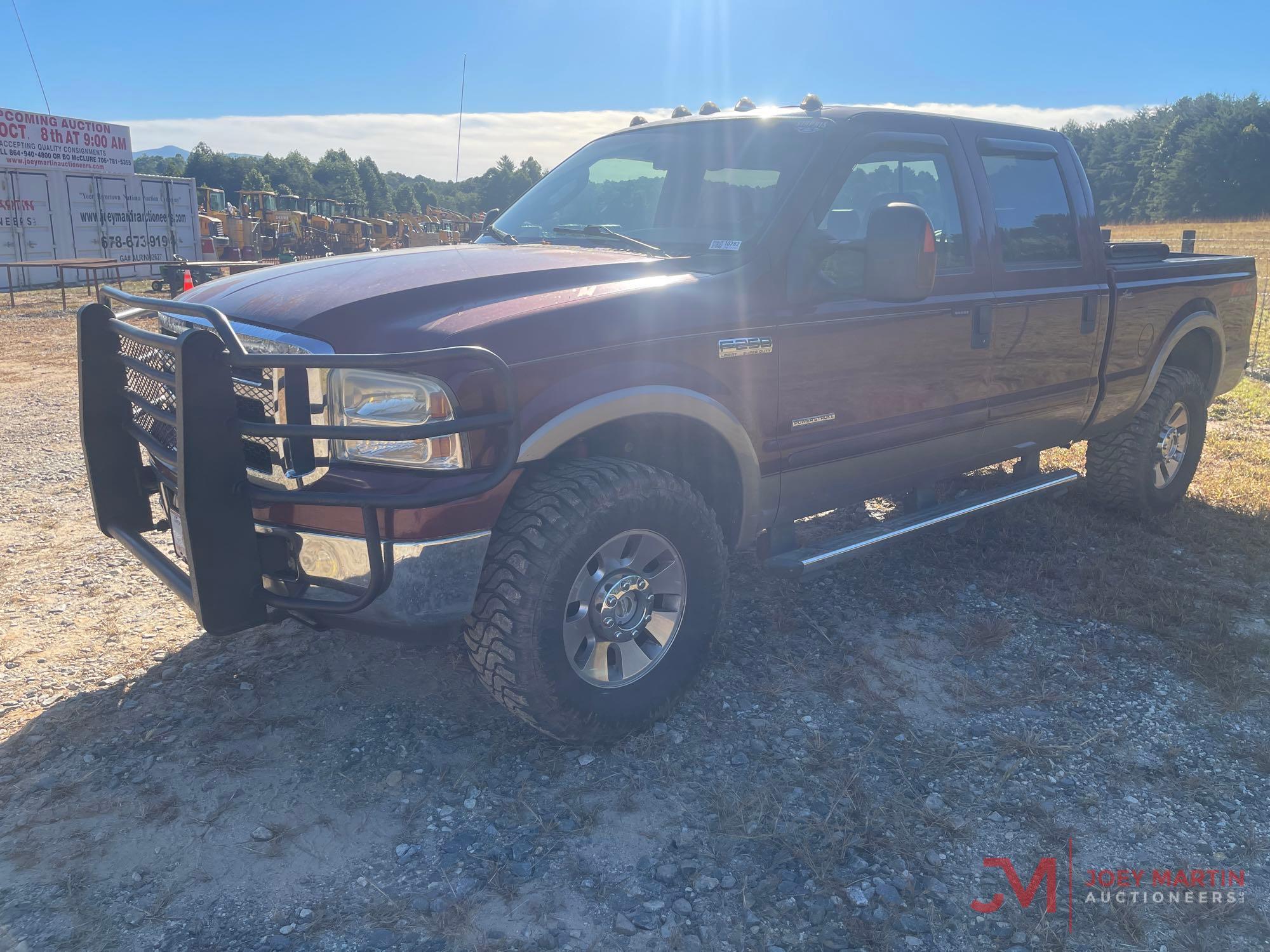 2006 FORD F-250 LARIAT SUPER DUTY PICKUP TRUCK