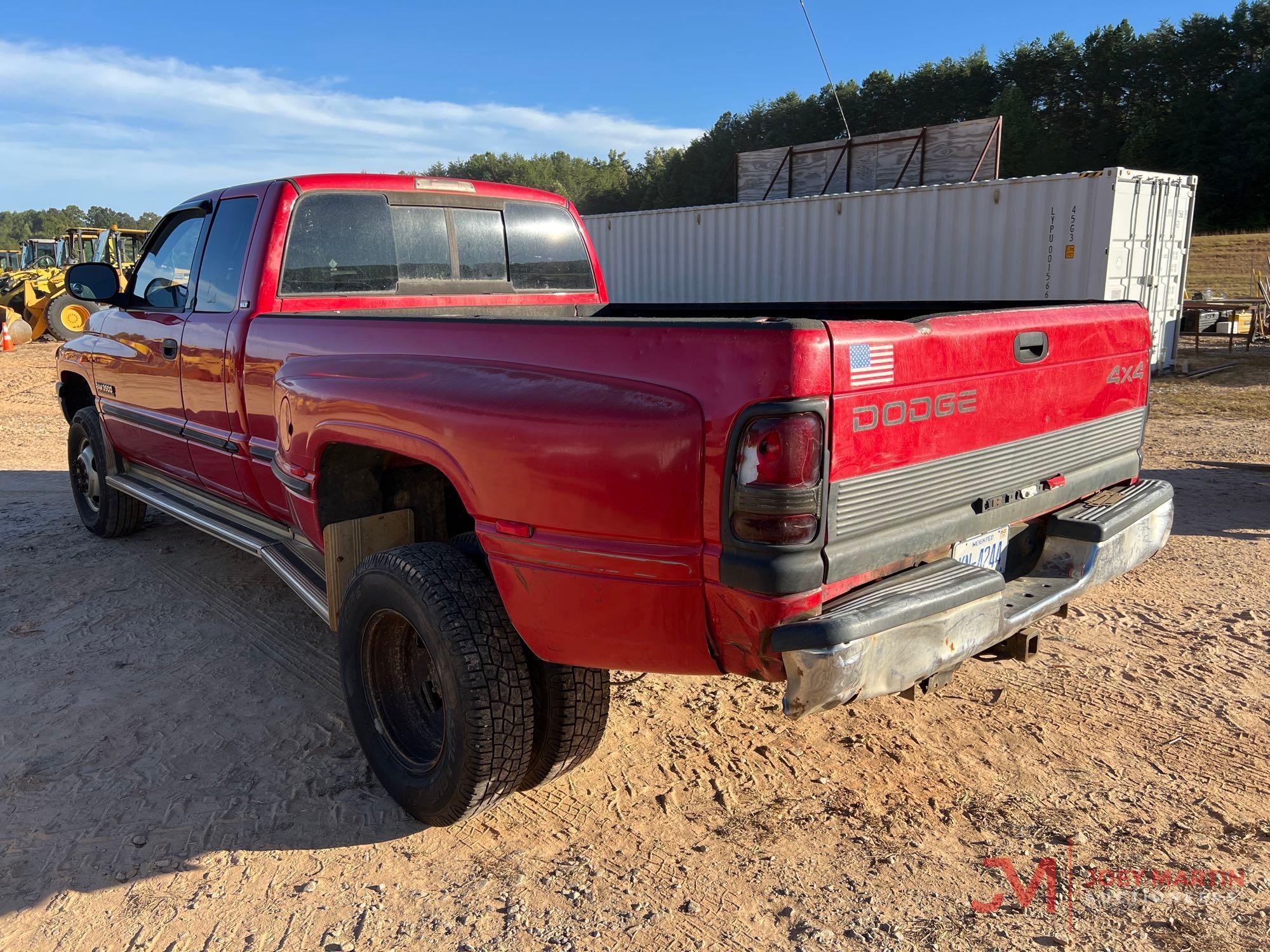 1999 DODGE RAM 3500 LARAMIE SLT PICKUP TRUCK