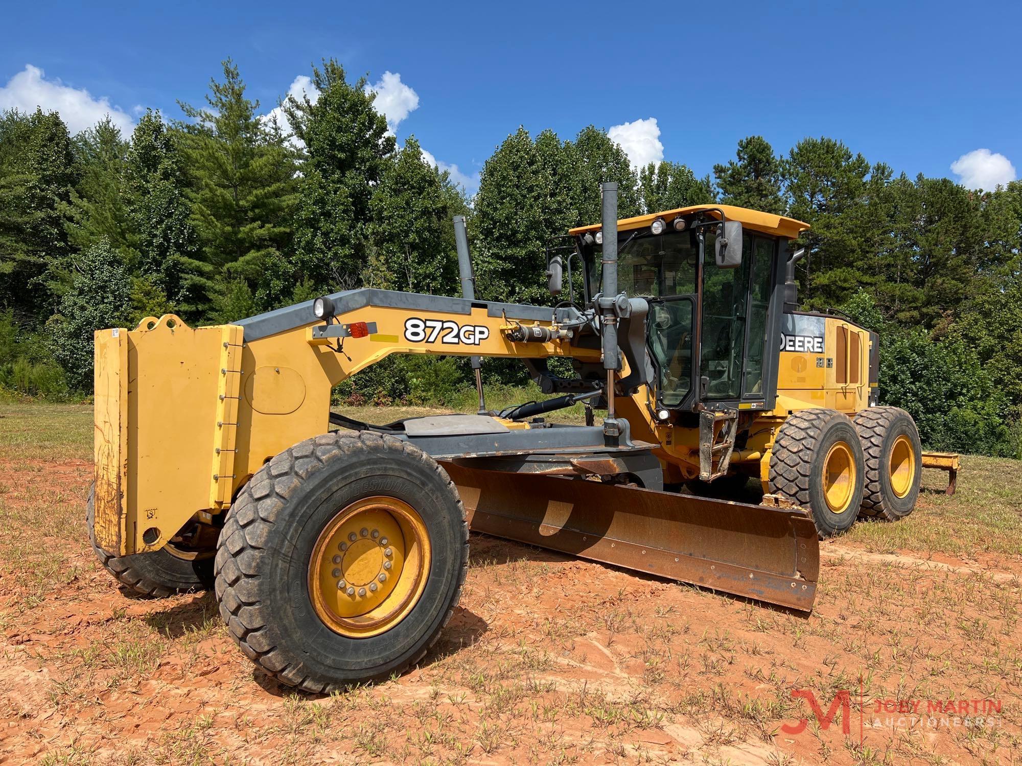 2009 JOHN DEERE 872GP MOTOR GRADER