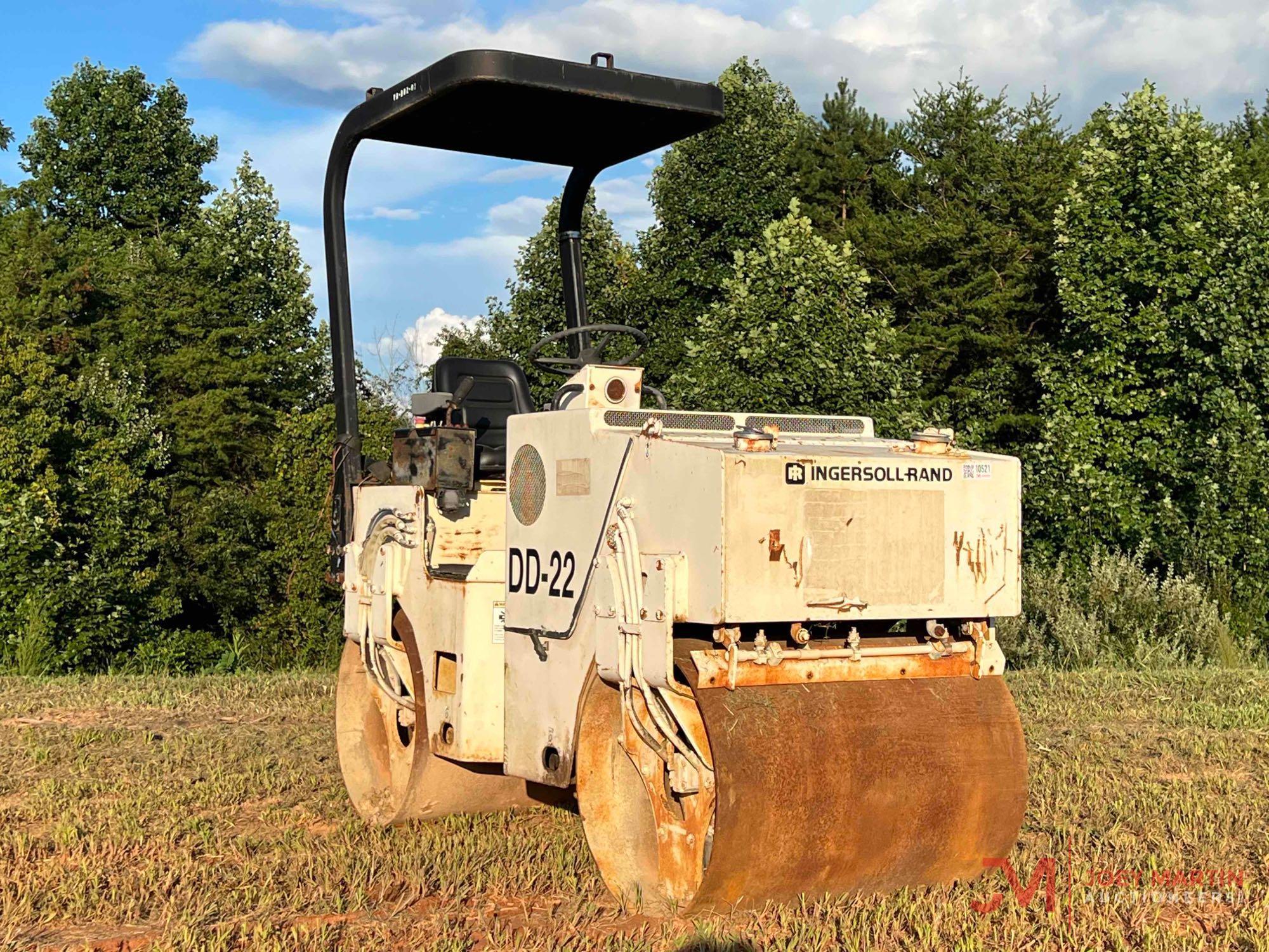 1995 INGERSOLL RAND DD-22 ASPHALT ROLLER