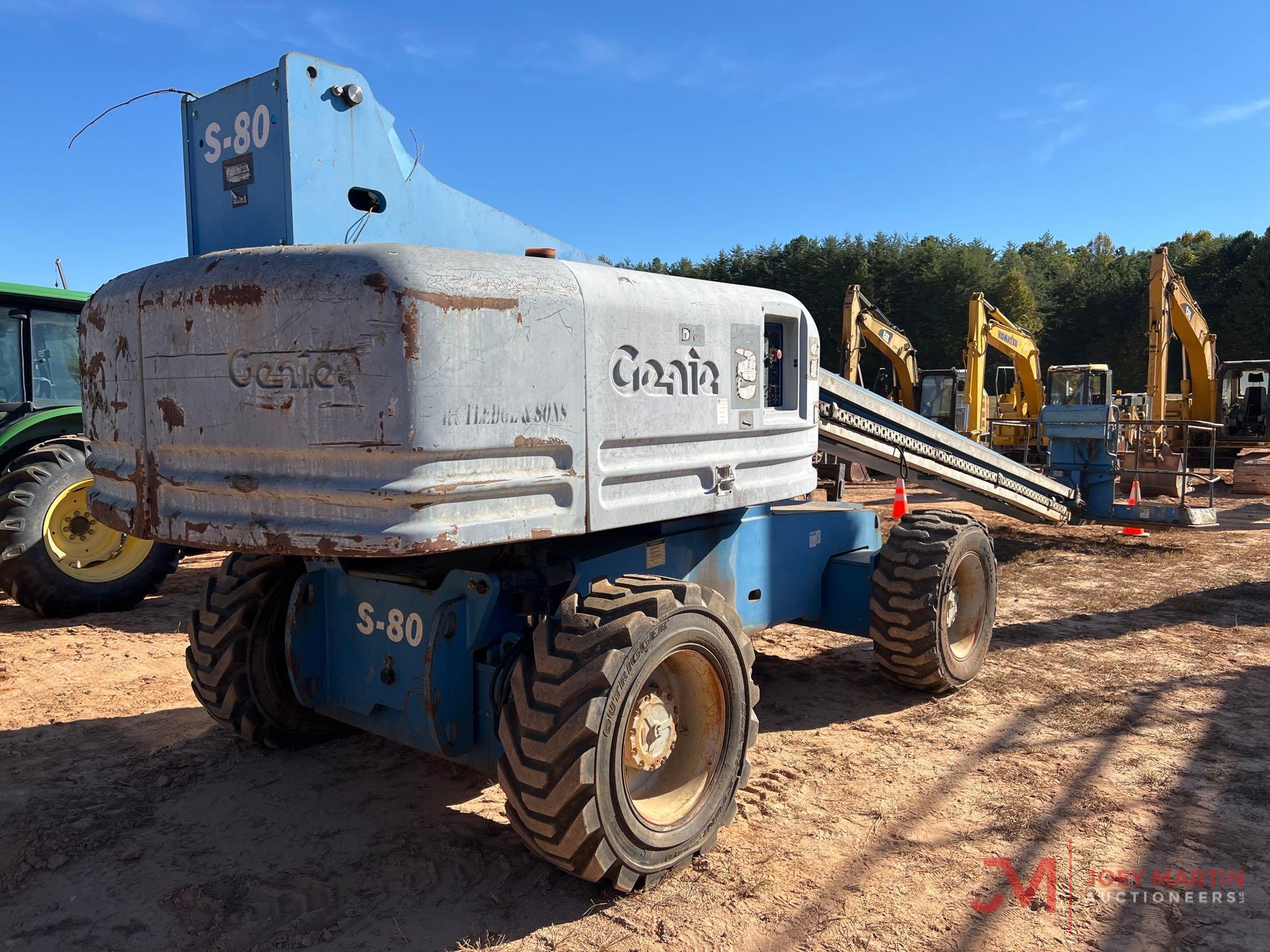 2005 GENIE S-80 BOOM LIFT