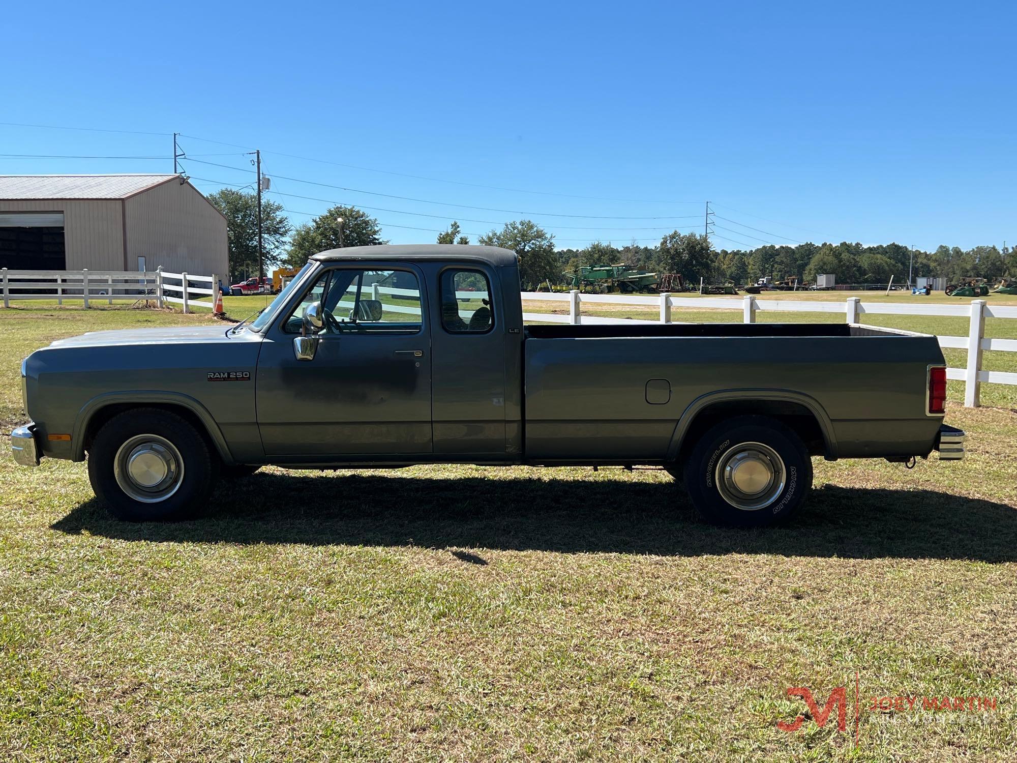 1992 RAM 250 PICK UP TRUCK