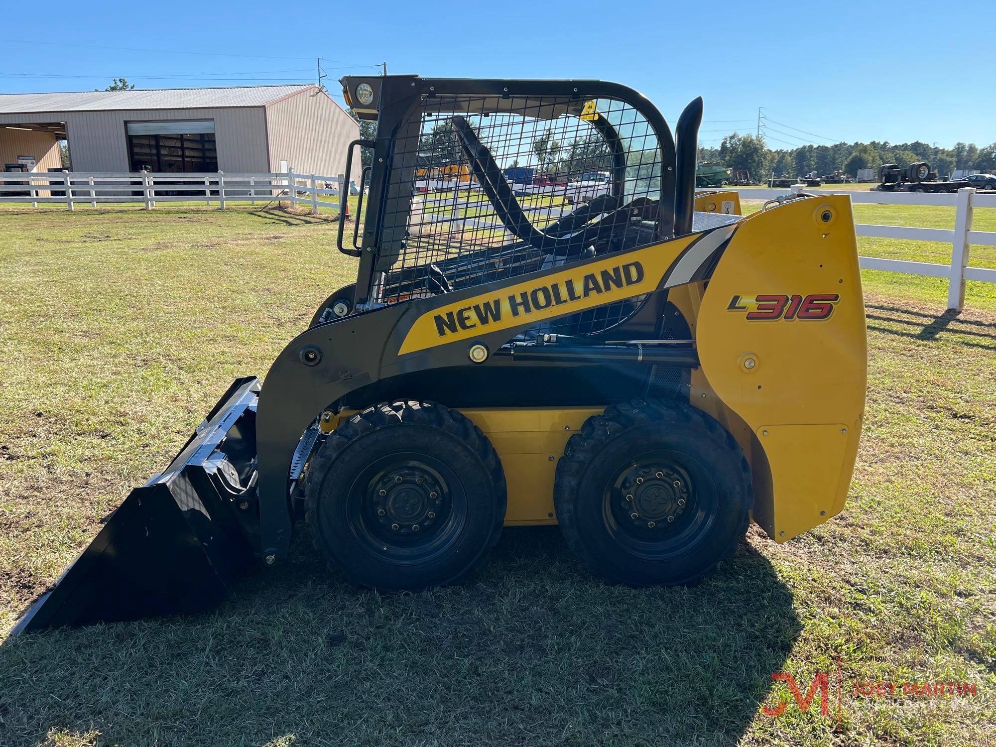 2021 NEW HOLLAND L316 SKID STEER LOADER