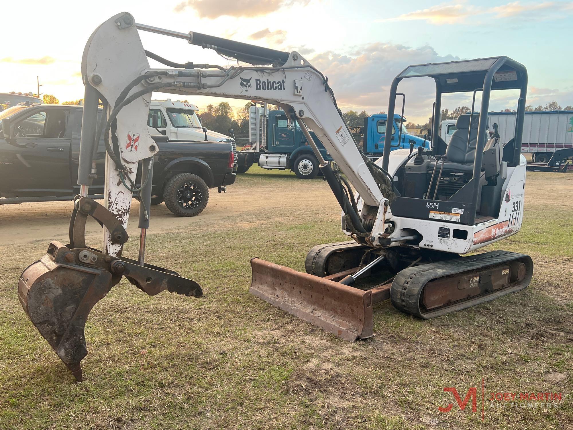 BOBCAT 331 MINI EXCAVATOR