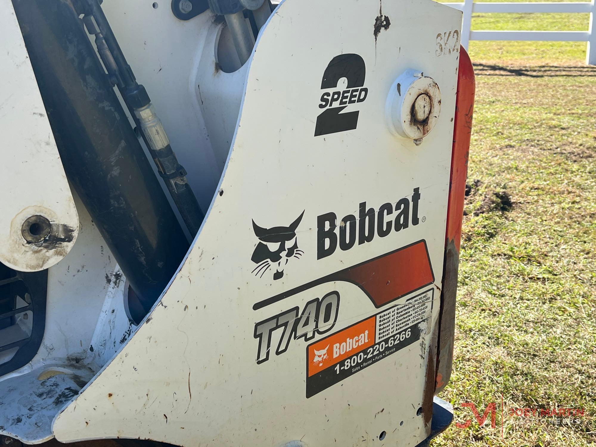 2018 BOBCAT T740 MULTI TERRAIN LOADER