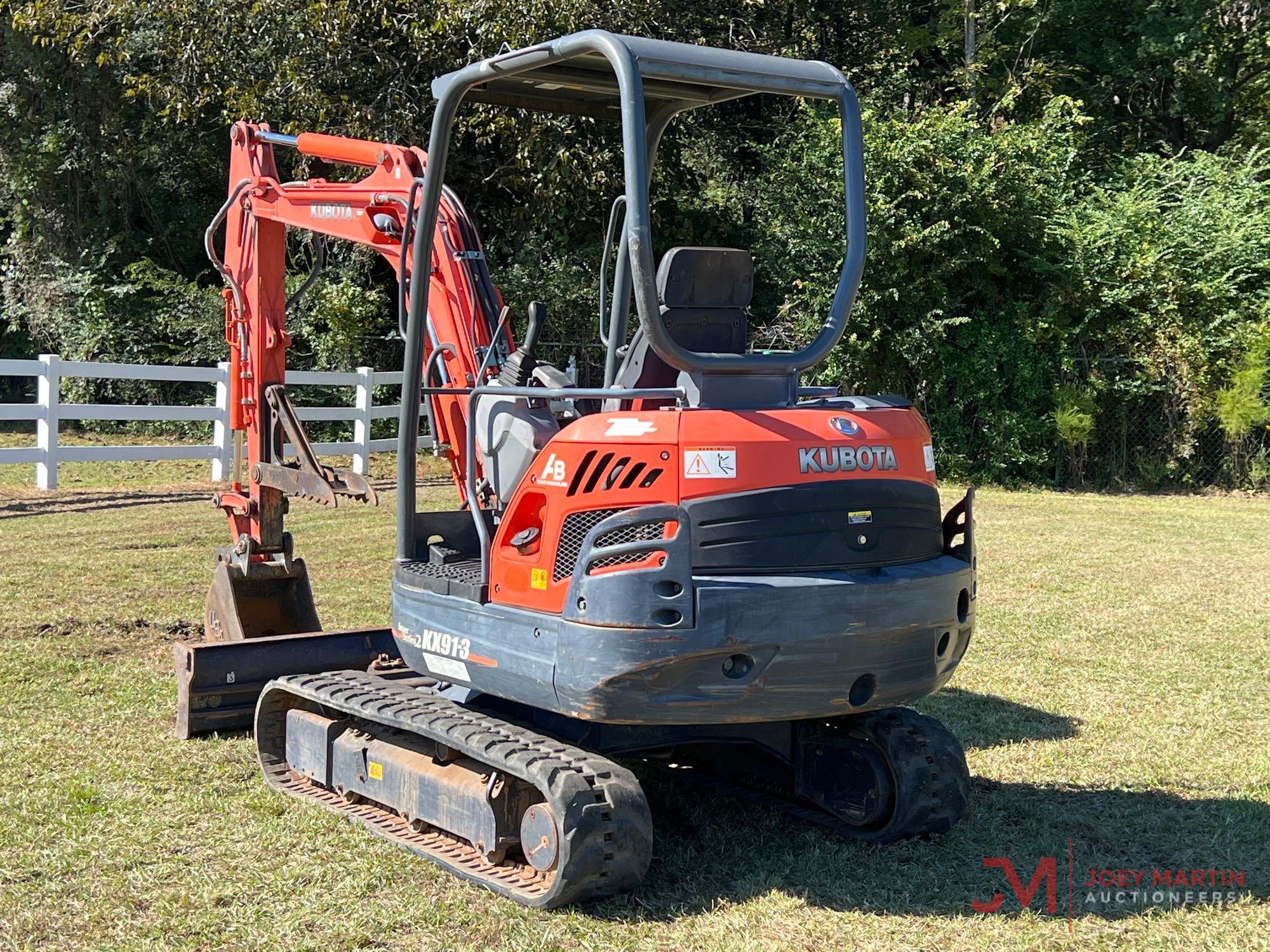 2008 KUBOTA KX91-3S2 MINI EXCAVATOR