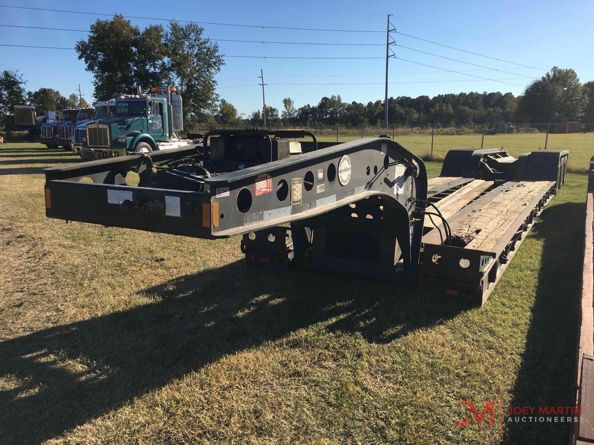 2002 FONTAINE TL50-NGP RGN LOWBOY TRAILER