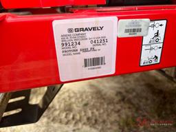 NEW/UNUSED GRAVELY...PRO-TURN ZX60 ZERO TURN LAWN MOWER