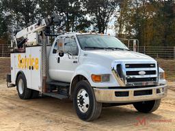 2008 FORD F-750 XLT SUPER DUTY SERVICE TRUCK