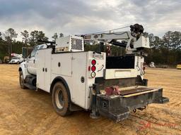 2008 FORD F-750 XLT SUPER DUTY SERVICE TRUCK