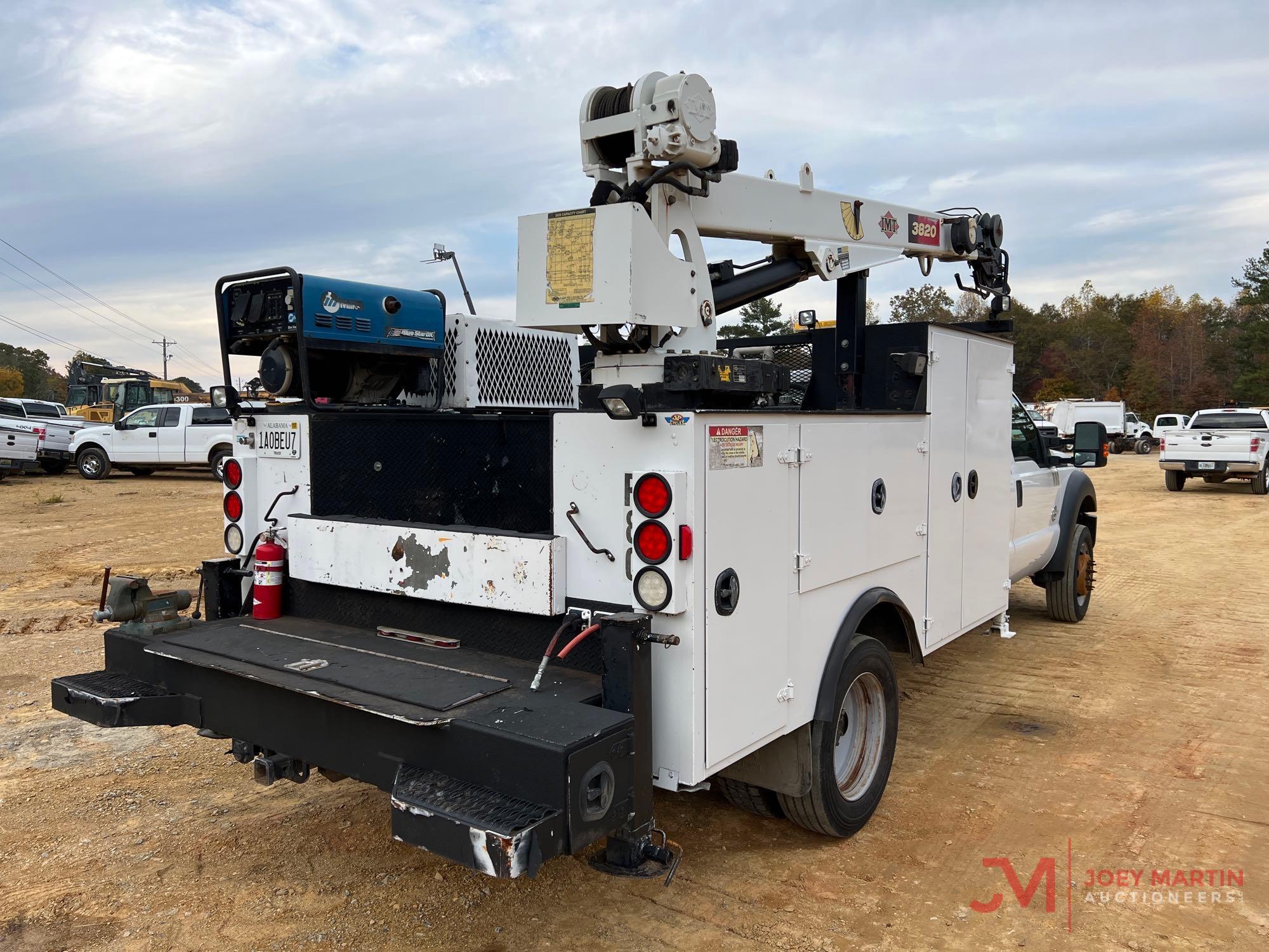 2012 FORD F-550 XL SUPER DUTY SERVICE TRUCK