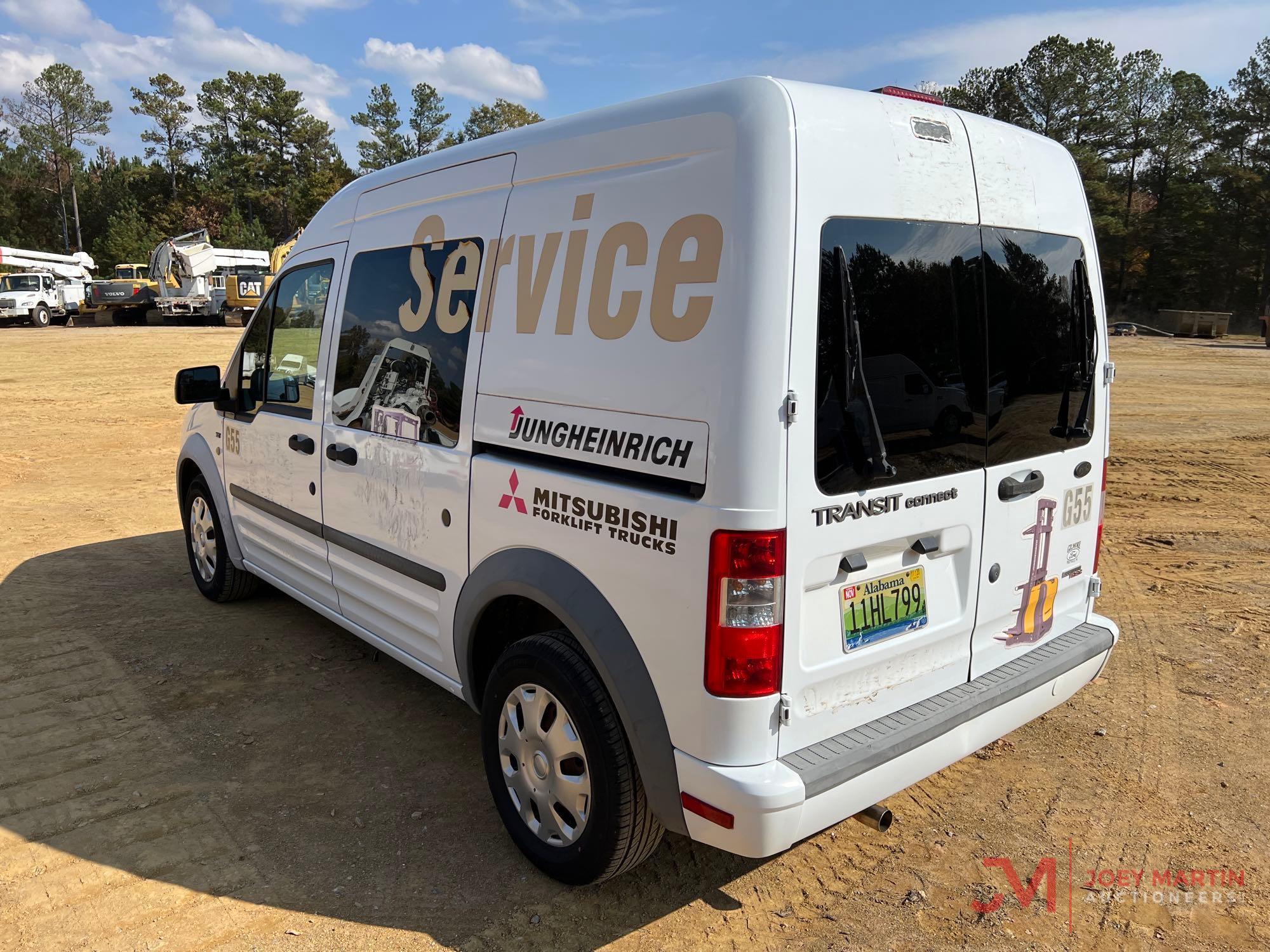 2013 FORD XLT TRANSIT CONNECT SERVICE VAN