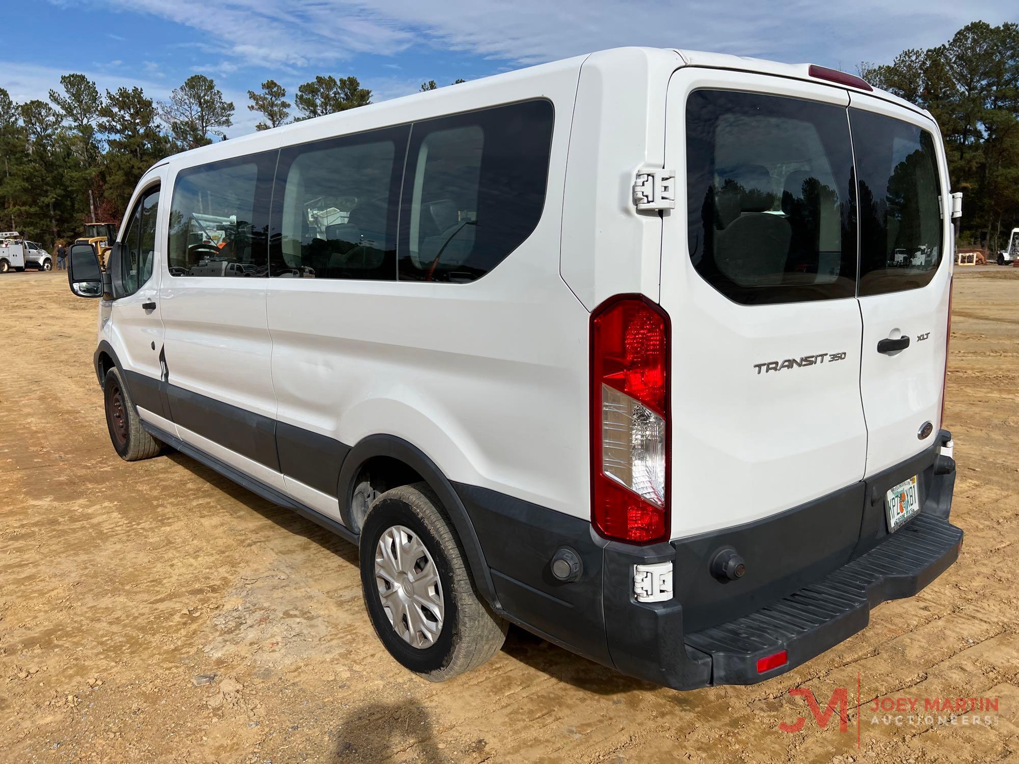 2016 FORD TRANSIT 350 XLT PASSENGER VAN