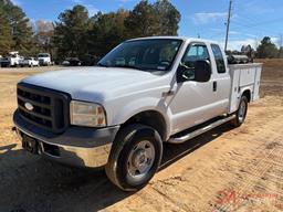 2006 FORD F-250 XL SUPER DUTY SERVICE TRUCK