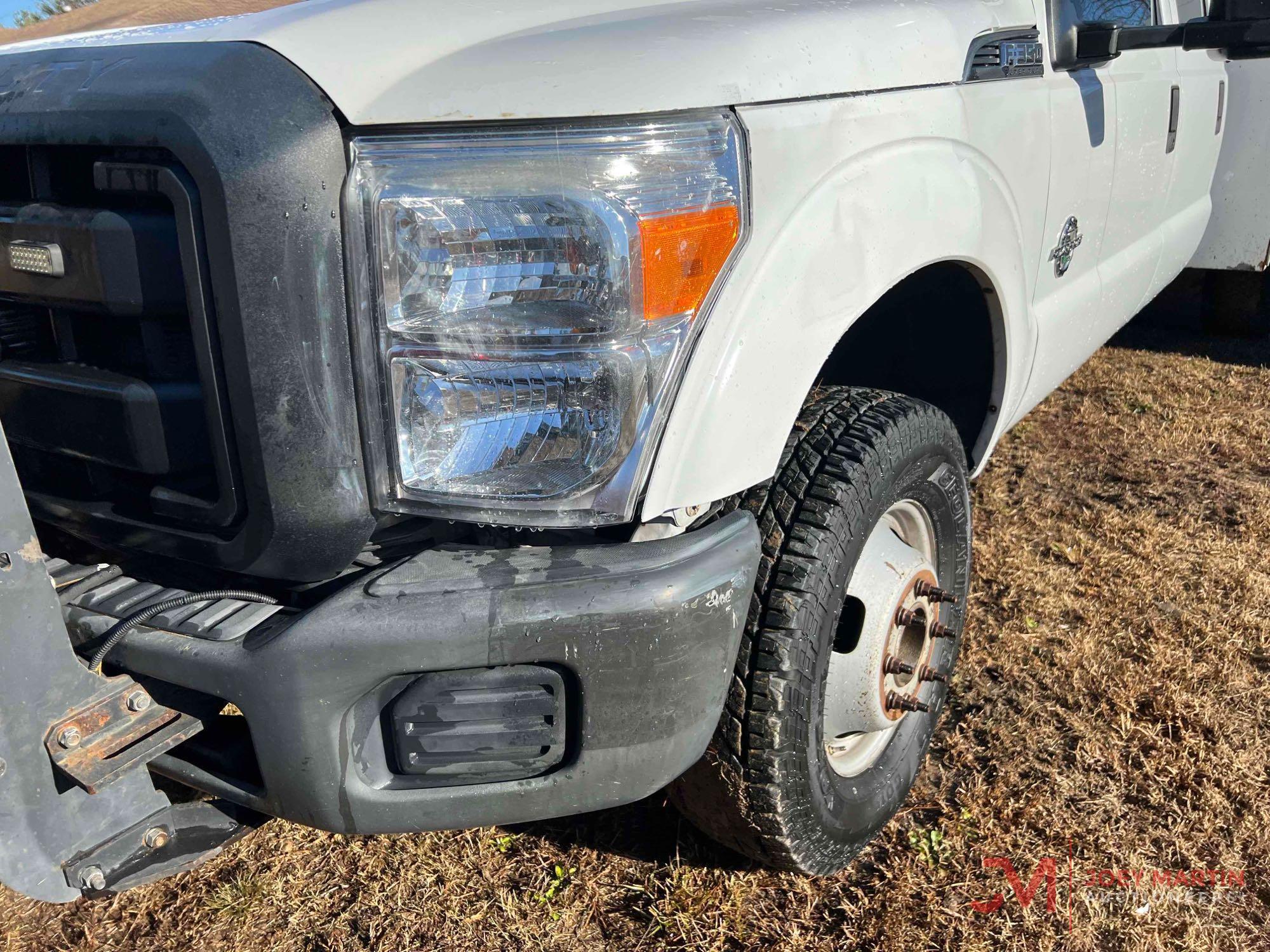 2011 FORD F350 XL SUPER DUTY ENCLOSED SERVICE BODY UTILITY TRUCK