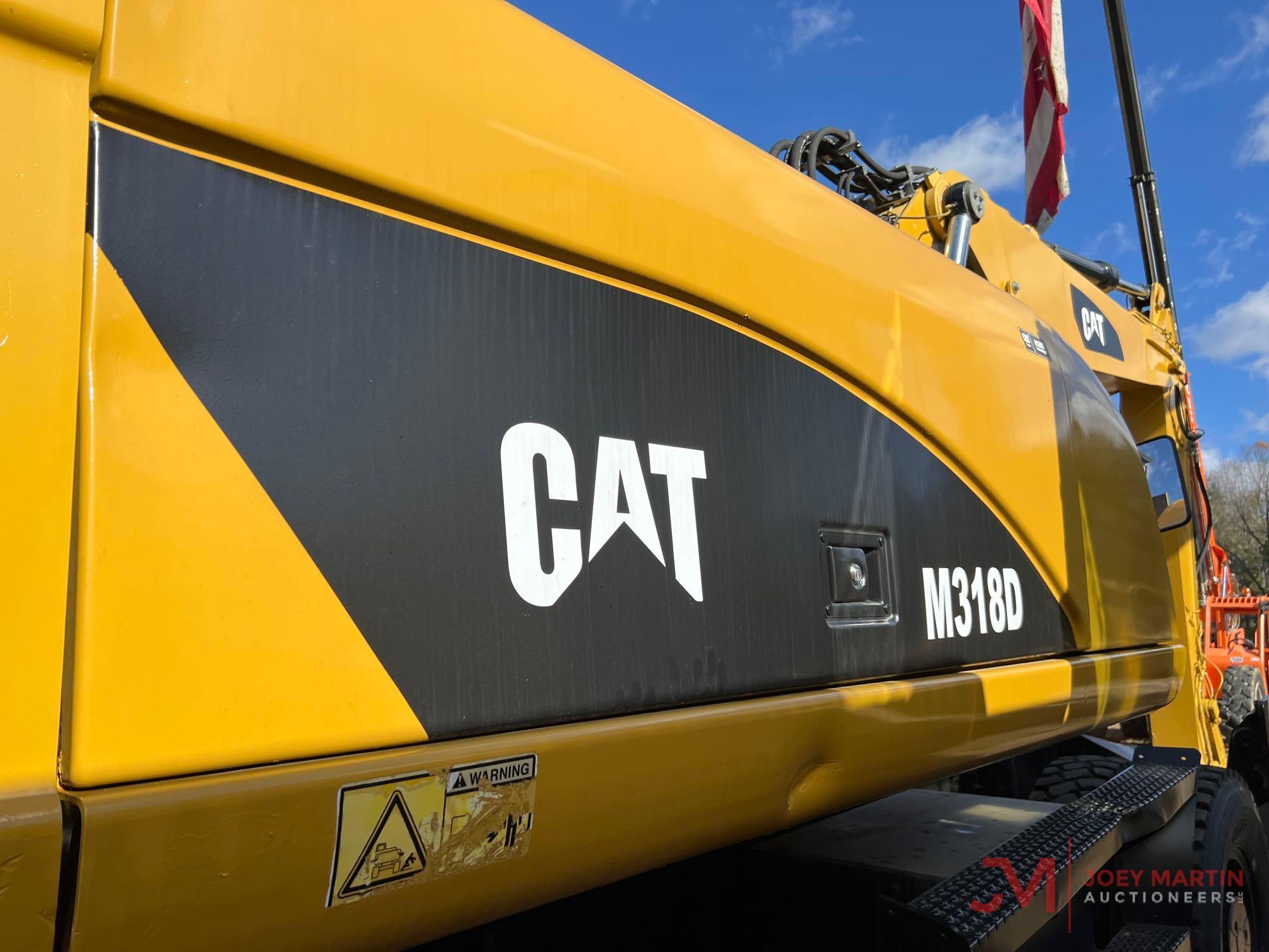 2011 CAT M318D WHEELED EXCAVATOR