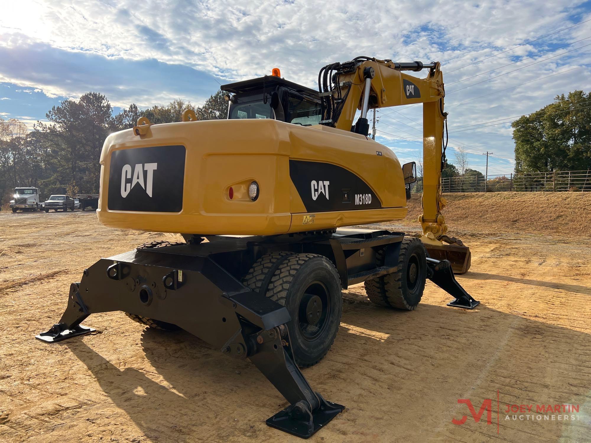 2011 CAT M318D WHEELED EXCAVATOR