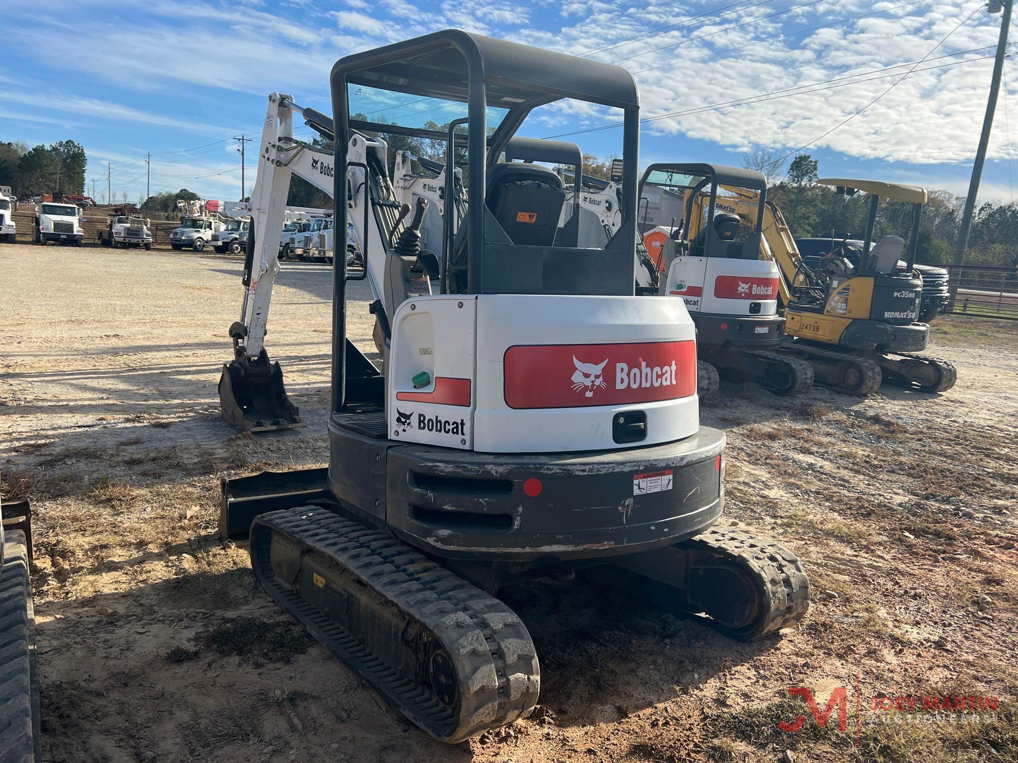 2016 BOBCAT E35 MINI EXCAVATOR