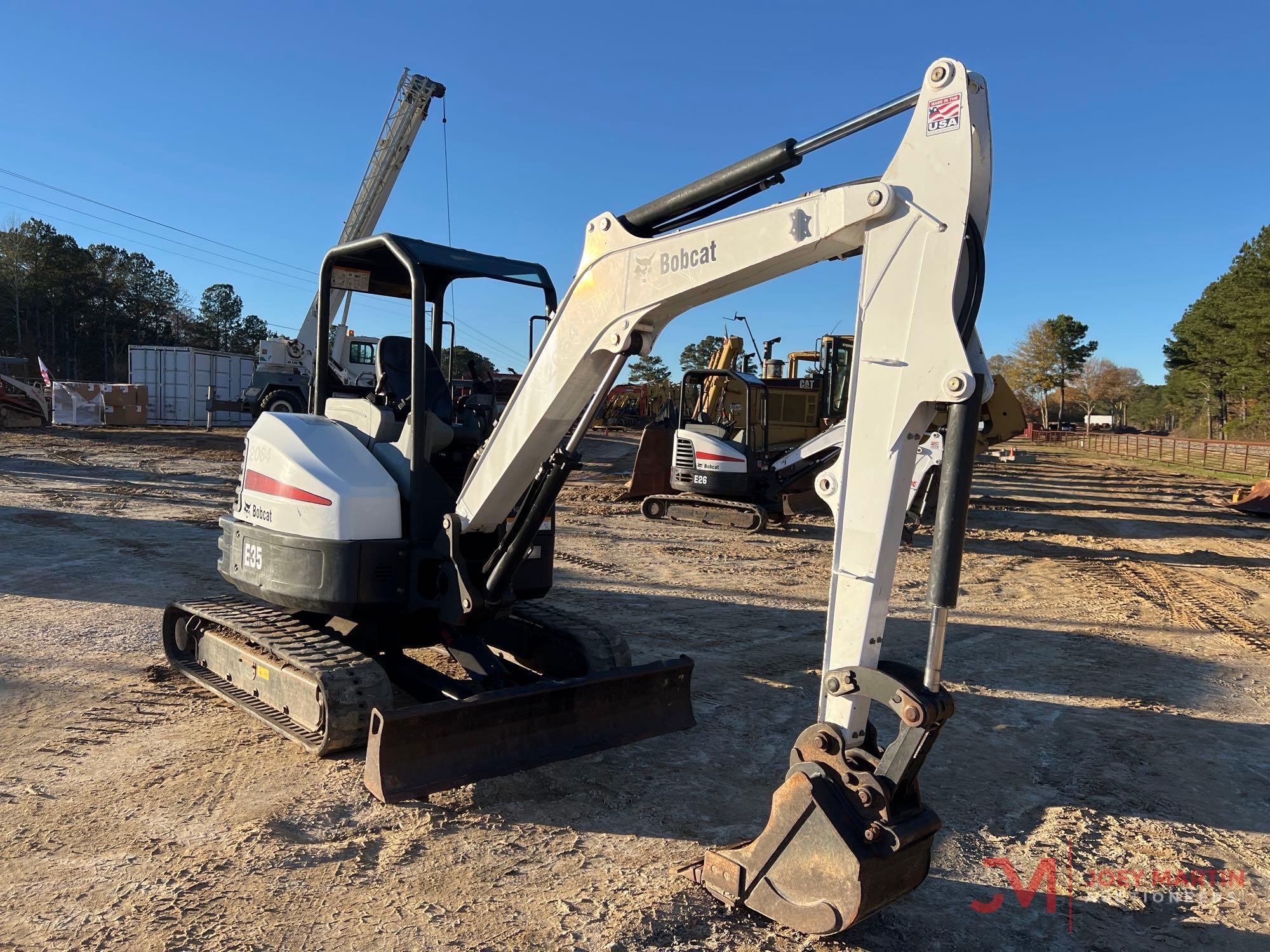 2016 BOBCAT E35 MINI EXCAVATOR