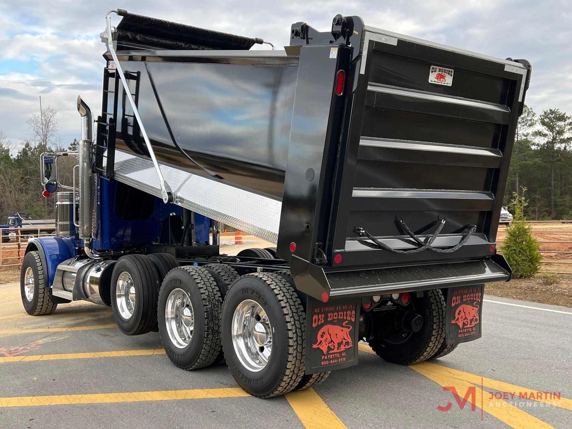 2023 PETERBILT...389 TRI-AXLE DUMP TRUCK