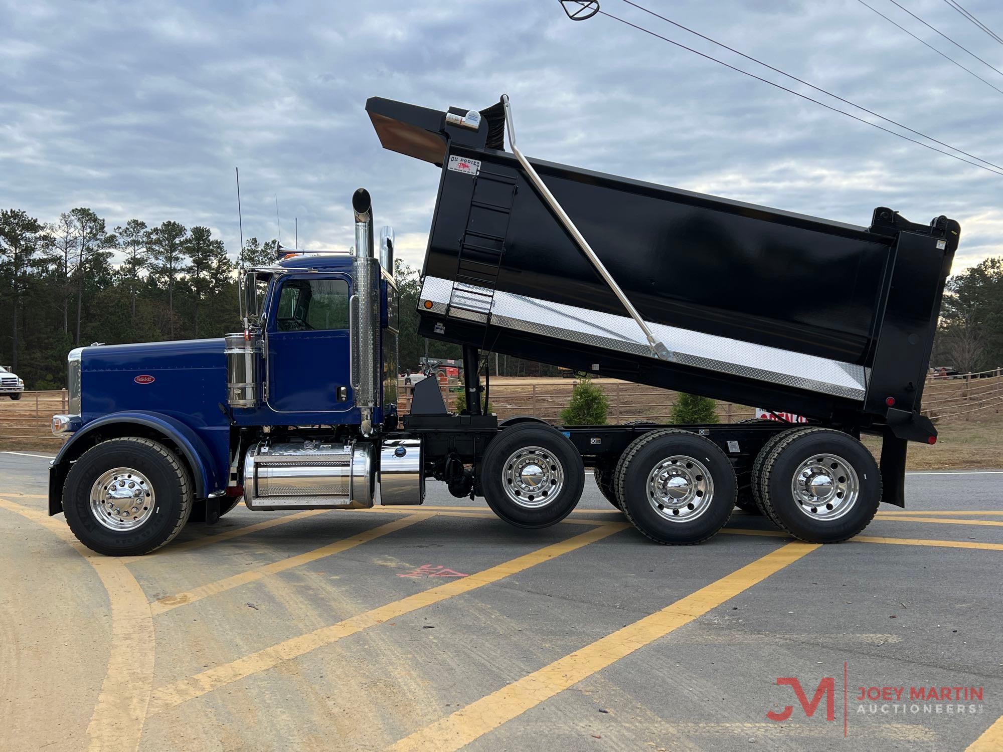 2023 PETERBILT...389 TRI-AXLE DUMP TRUCK