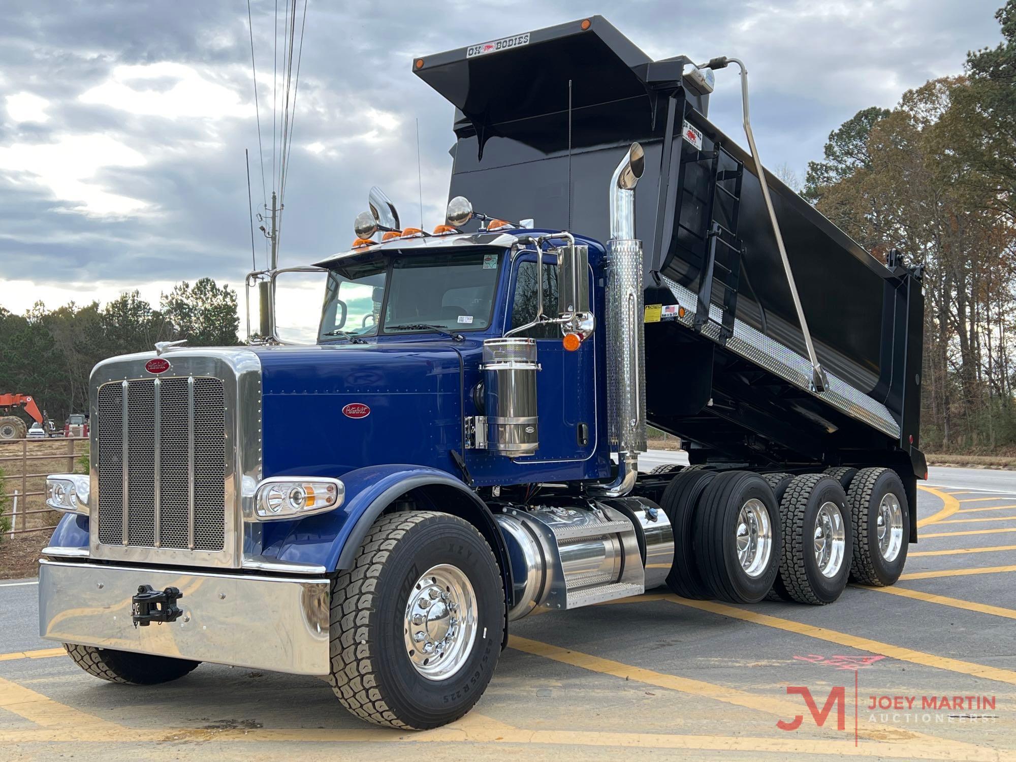 2023 PETERBILT...389 TRI-AXLE DUMP TRUCK