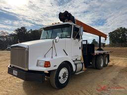 1988 VOLVO TANDEM AXLE CRANE TRUCK