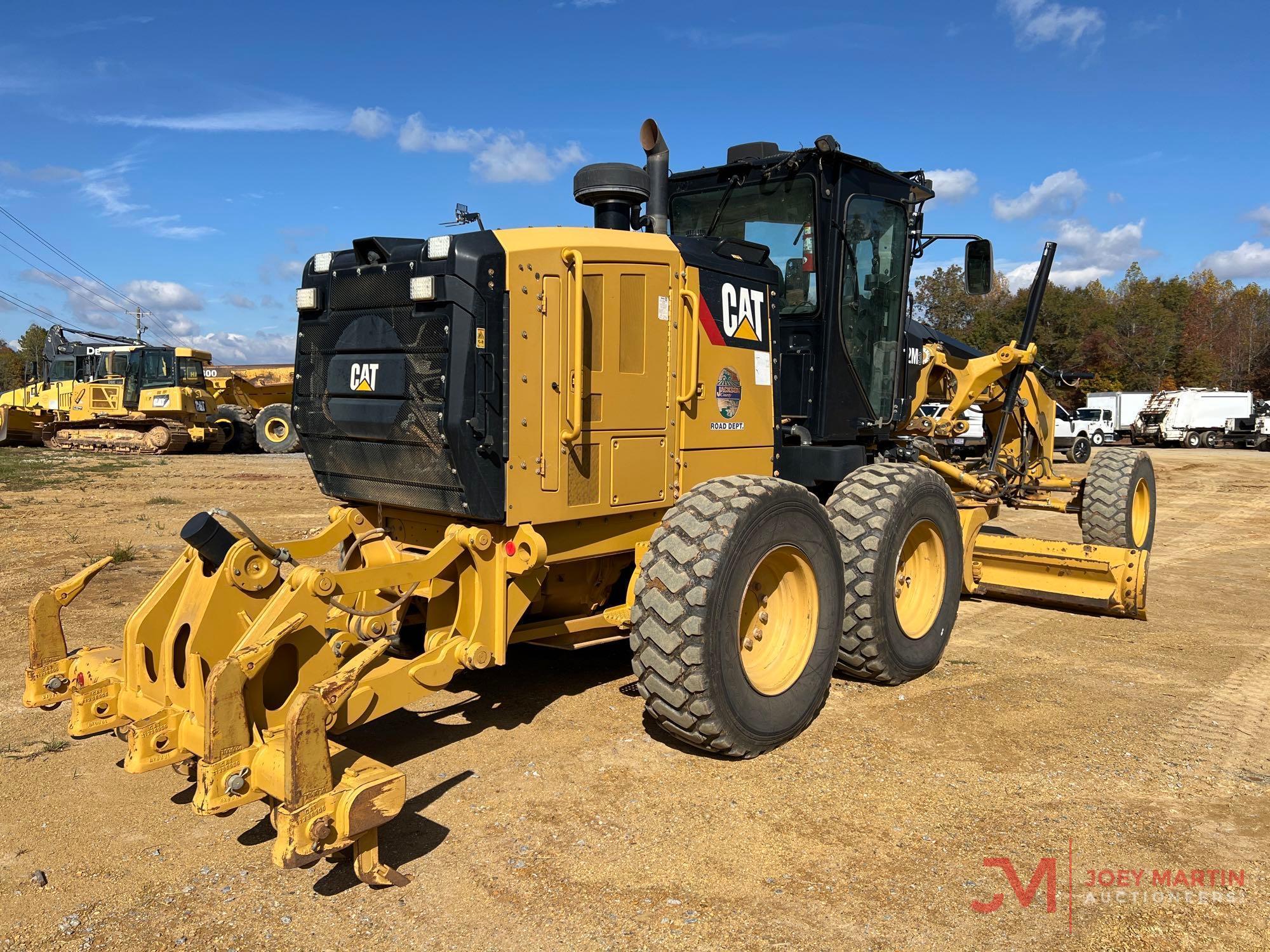 2017 CAT 12M3 MOTOR GRADER