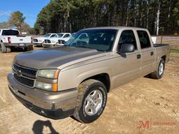 2006 CHEVROLET SILVERADO 1500 PICKUP TRUCK