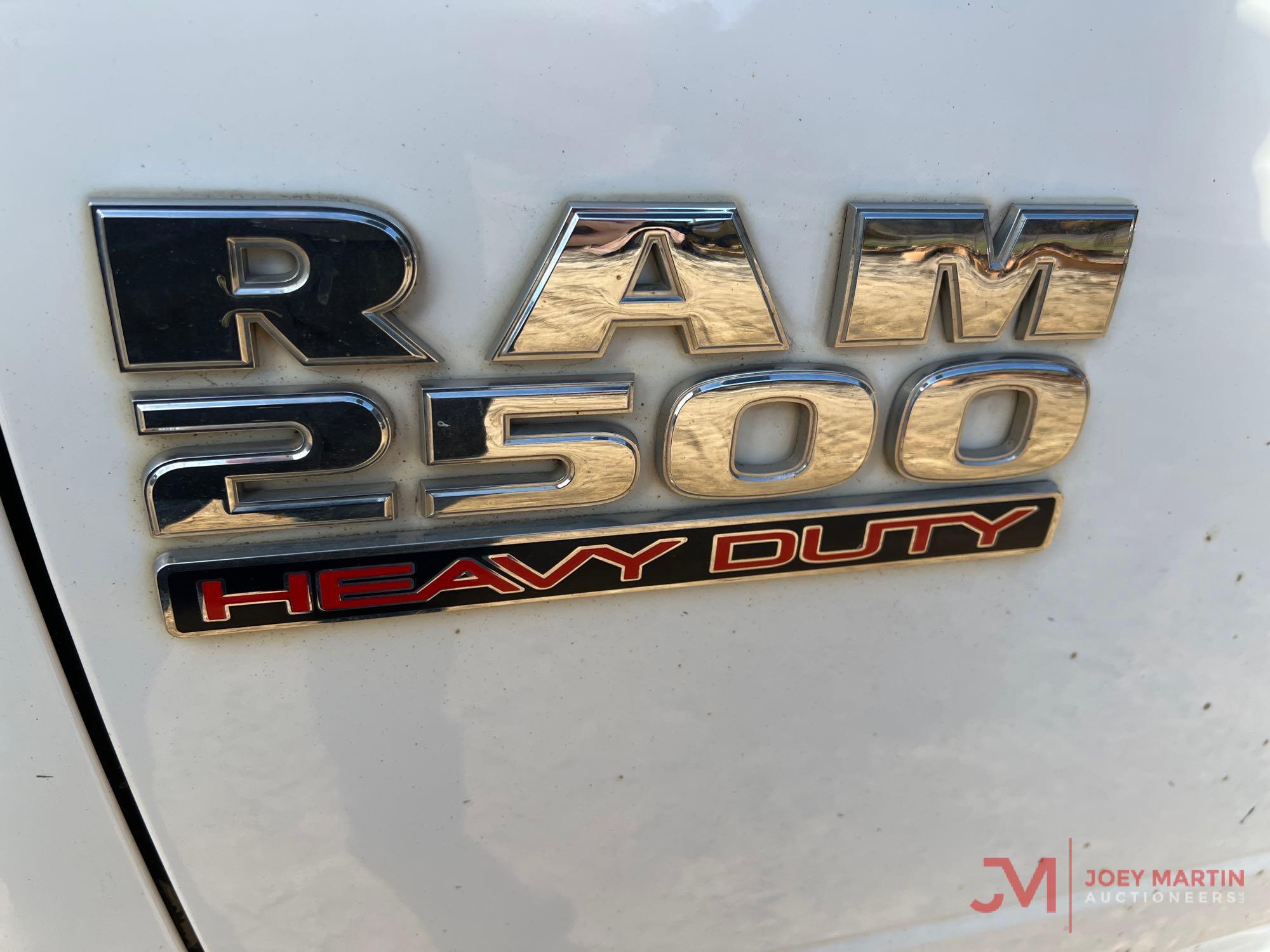 2016 RAM 2500 HEAVY DUTY PICKUP TRUCK