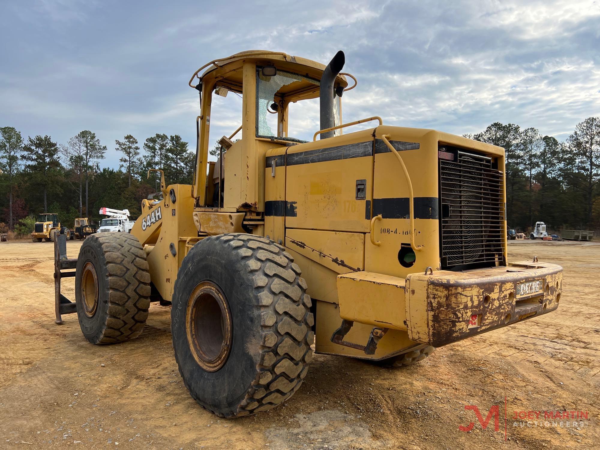 1999 DEERE 644H RUBBER TIRE LOADER,