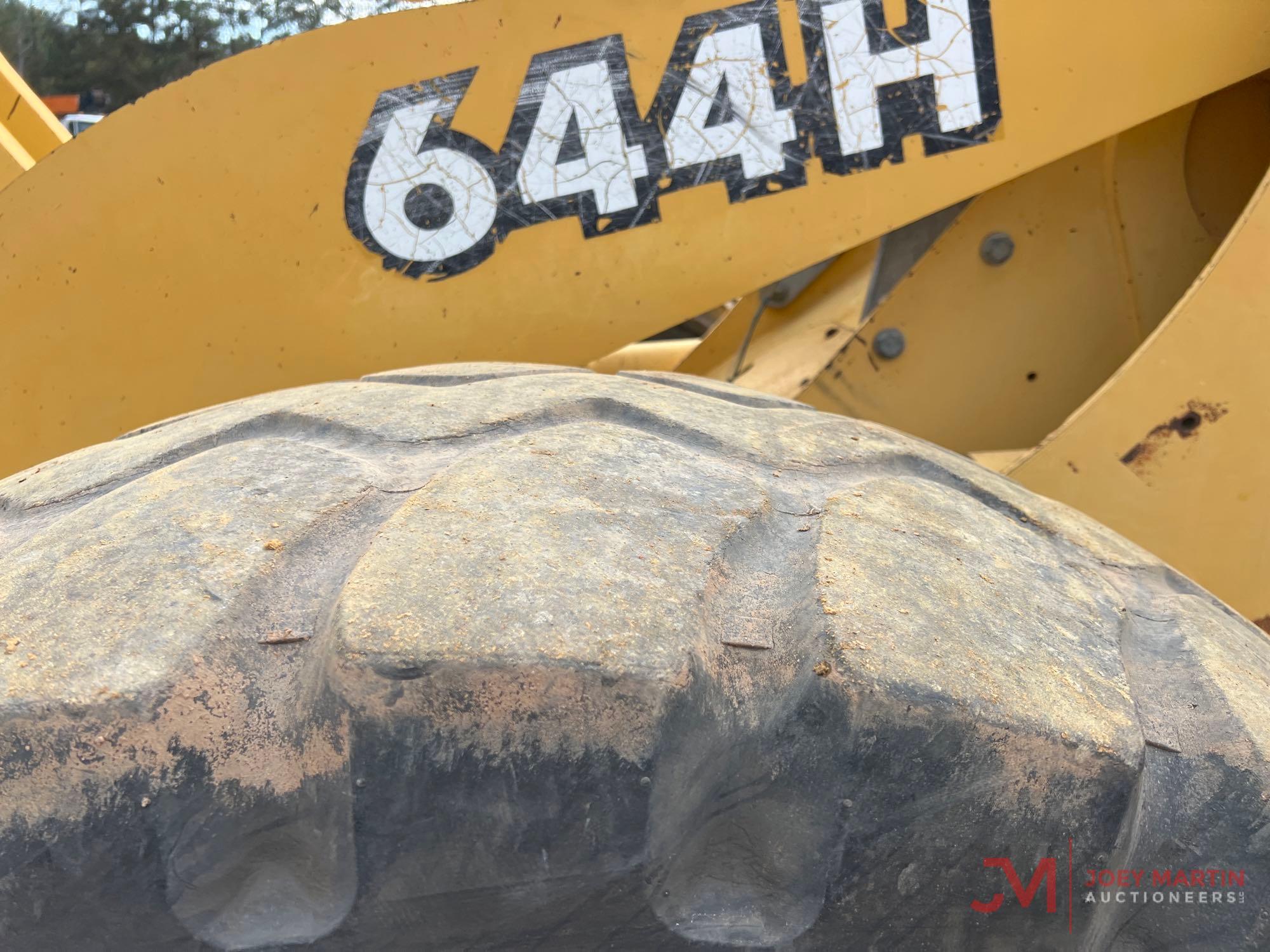 1999 DEERE 644H RUBBER TIRE LOADER,