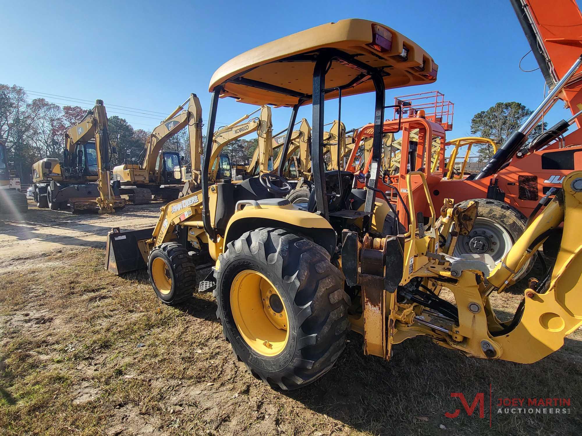 2011 JOHN DEERE 110 LOADER BACKHOE