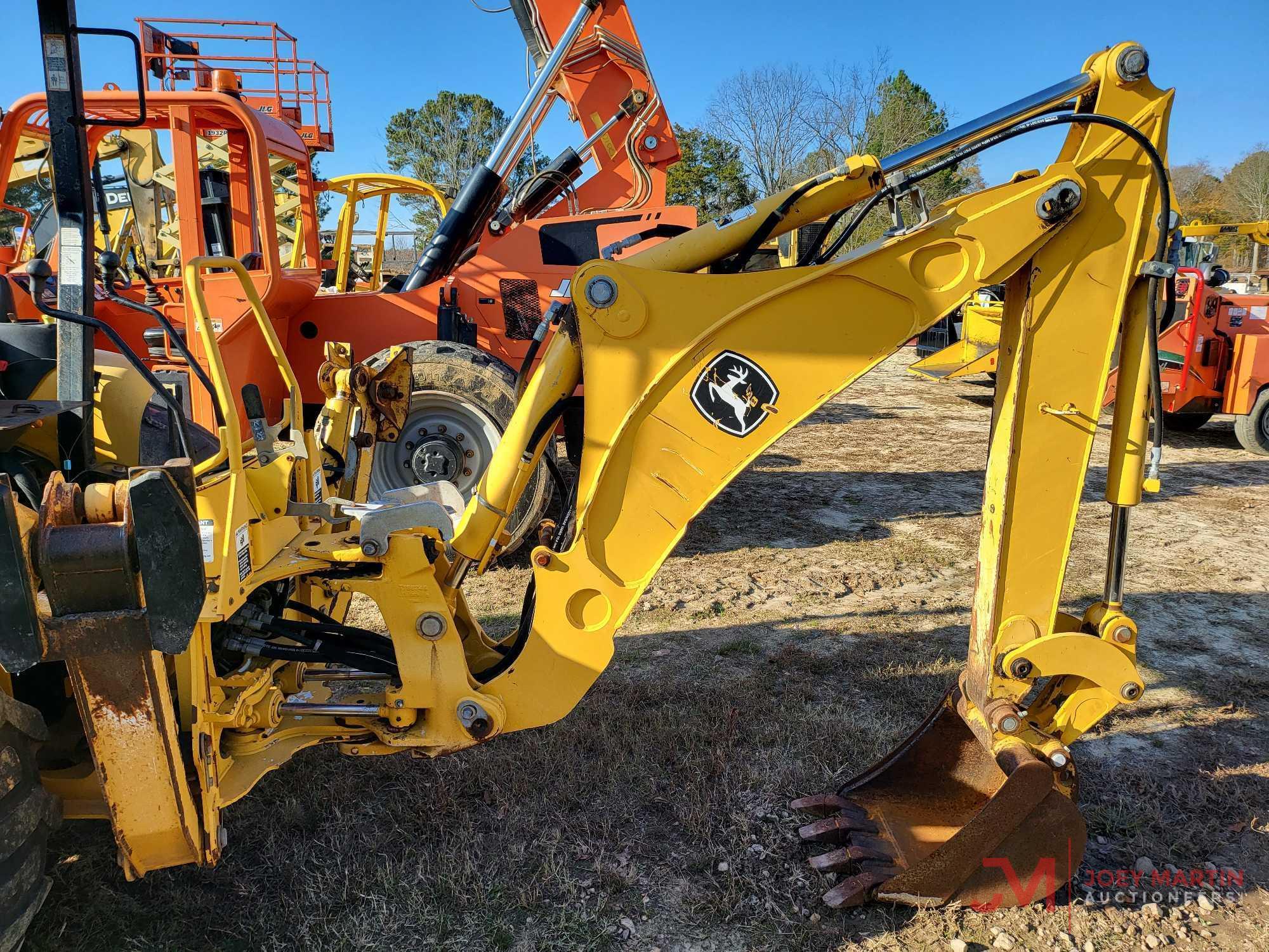 2011 JOHN DEERE 110 LOADER BACKHOE