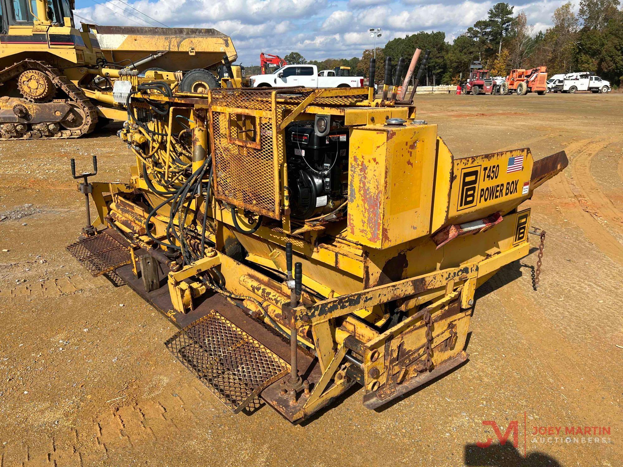 PUCKETT BROS. POWER BOX T450 PAVER