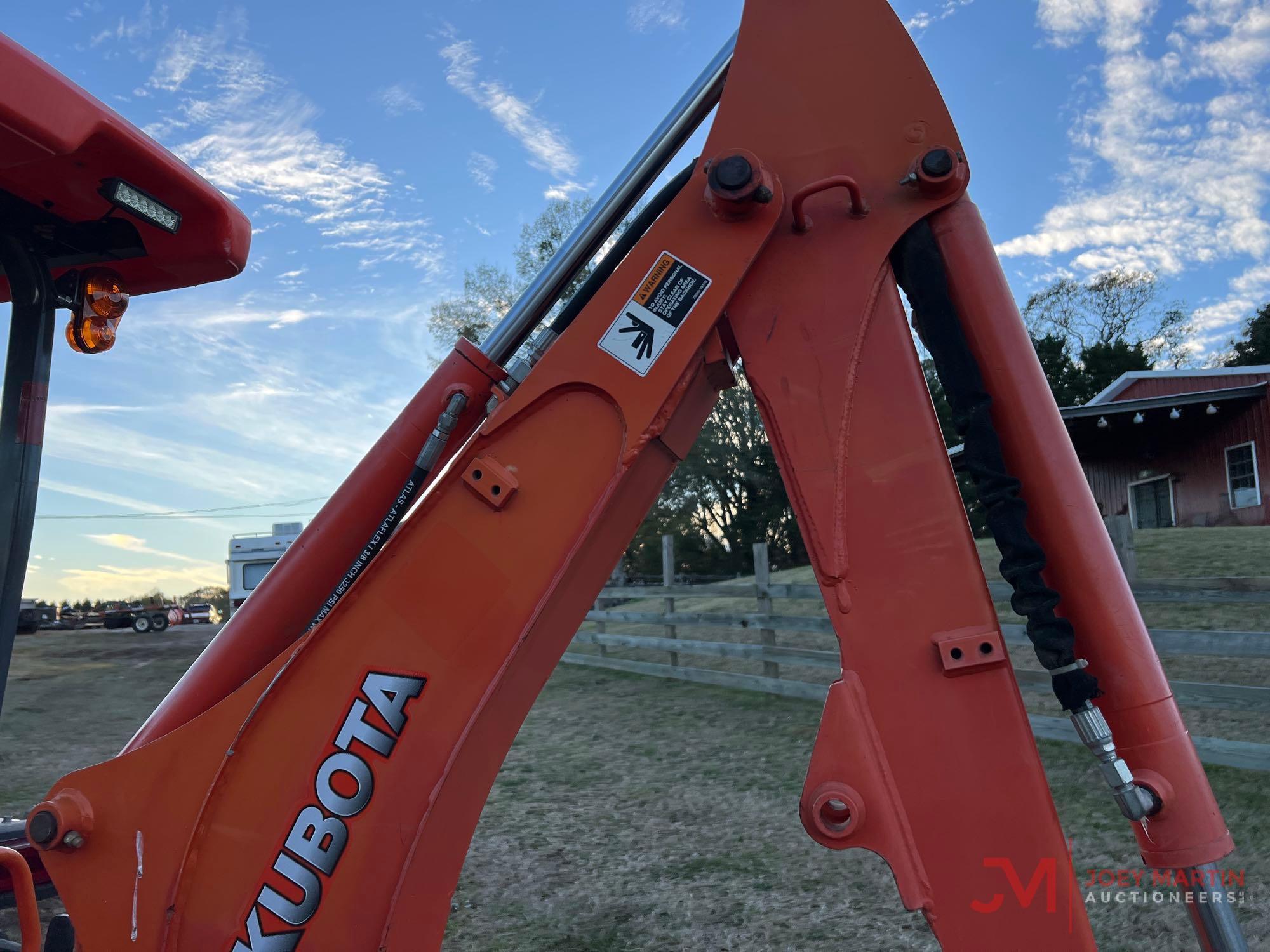 2013 KUBOTA B26 LOADER BACKHOE