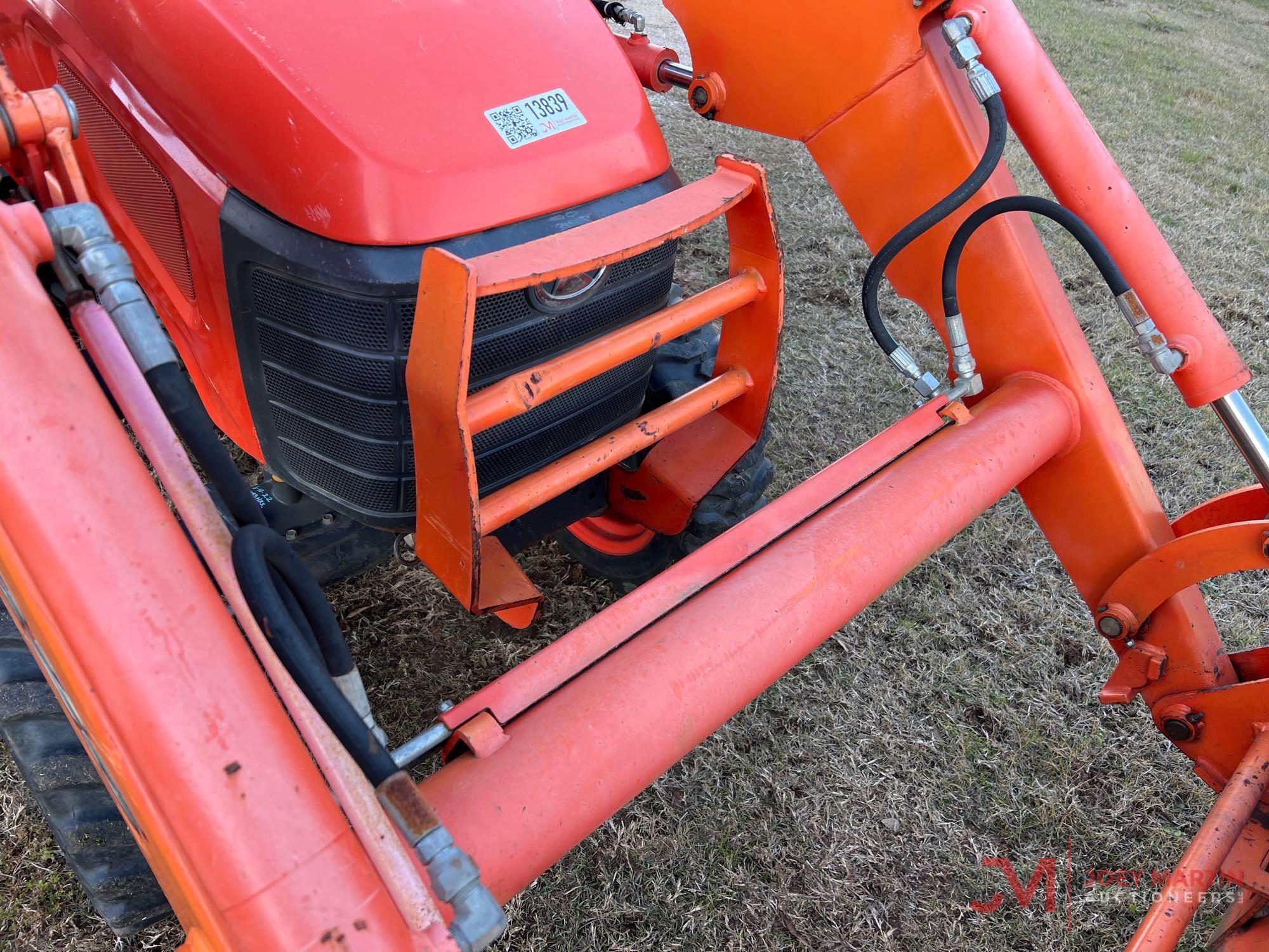 2013 KUBOTA B26 LOADER BACKHOE