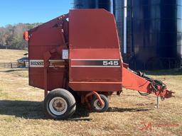 HESSTON 545 ROUND BALER