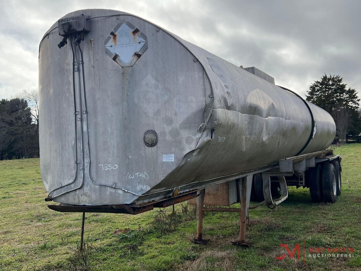 ALUMINUM TANK TRAILER